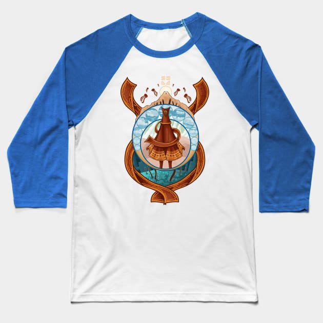 The Traveler Baseball T-Shirt by MareveDesign